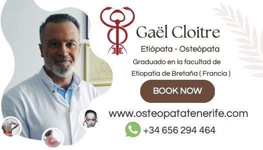 Gael Cloitre osteopatia Tenerife